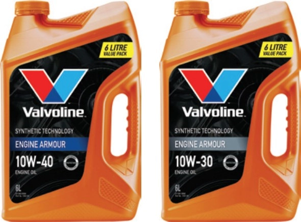 Selected Valvoline 6L Engine Armour Engine Oils