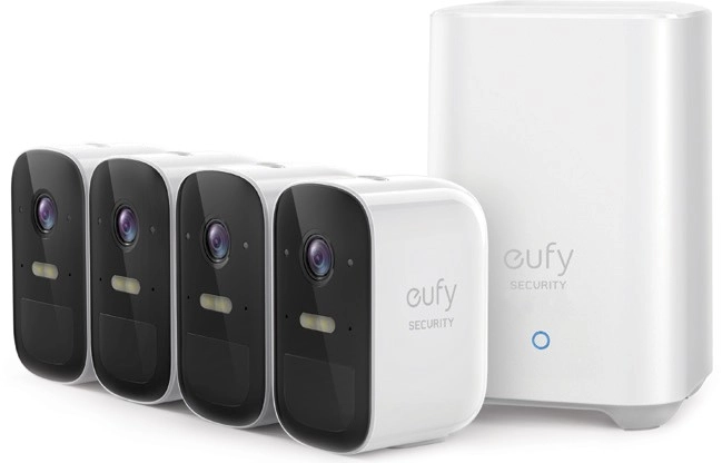 Eufy Security eufyCam 2C 4-Pack + HomeBase 2