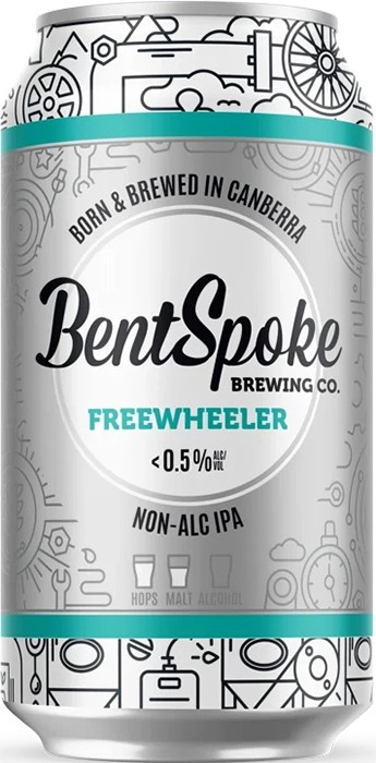 BentSpoke Brewing Co. Freewheeler IPA Can 375mL