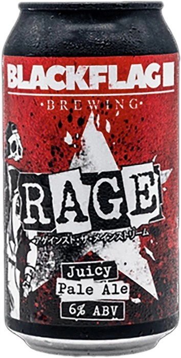 Blackflag Brewing Rage Juicy Pale Ale Cans 375mL