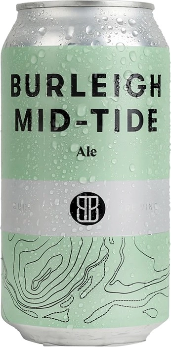 Burleigh Mid Tide 375mL Cans 4 Pack