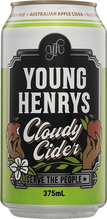 Young Henrys Cloudy Cider Cans 375mL