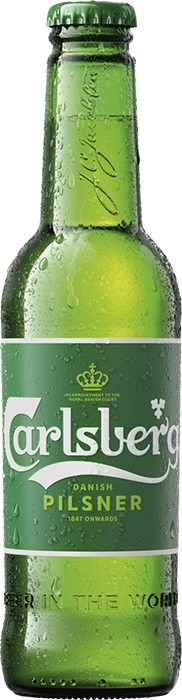 Carlsberg Green Lager Bottles 330mL