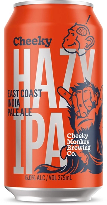 Cheeky Monkey Hazy IPA Cans 375mL