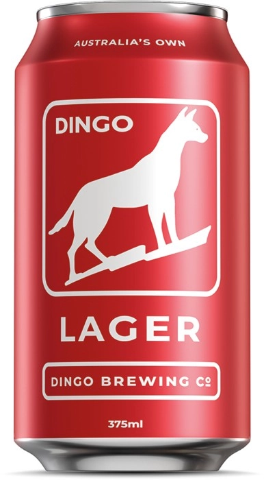 Dingo Brewing Co Dingo Lager Mid Strength Can 375mL