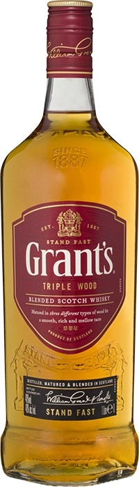 Grant's Triple Wood Blended Scotch Whisky 1L