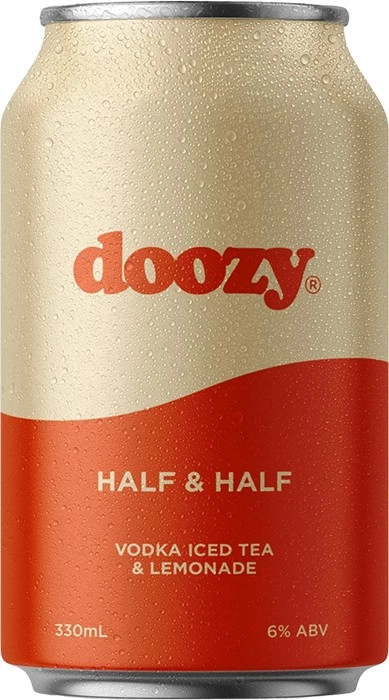 Doozy Half and Half Iced Tea and Lemonade Can 330mL