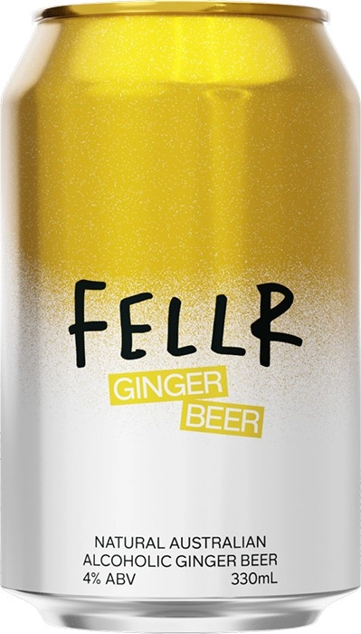 Fellr Ginger Beer Cans 330mL