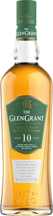 The Glen Grant 10 Year Old Single Malt Scotch Whisky 700mL