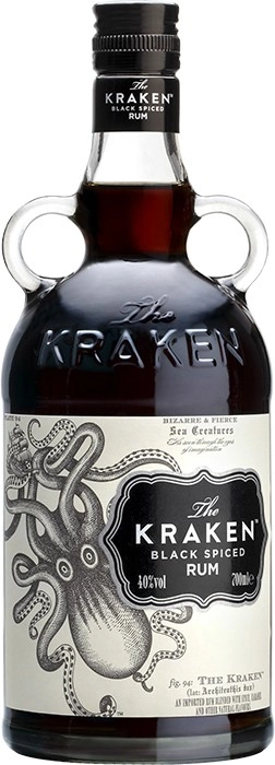 The Kraken Black Spiced Rum 700mL