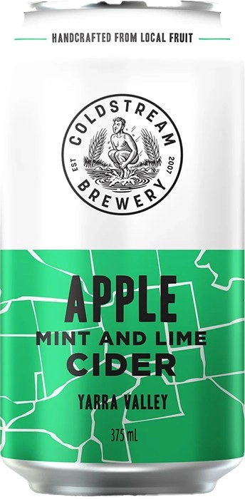 Coldstream Brewery Lime and Mint Cider Cans 375mL