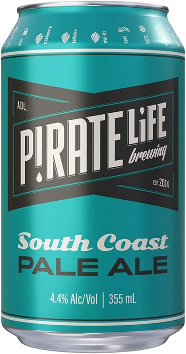 Pirate Life South Coast Pale Ale Cans 355mL