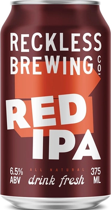 Reckless Brewing Red IPA Cans 375mL