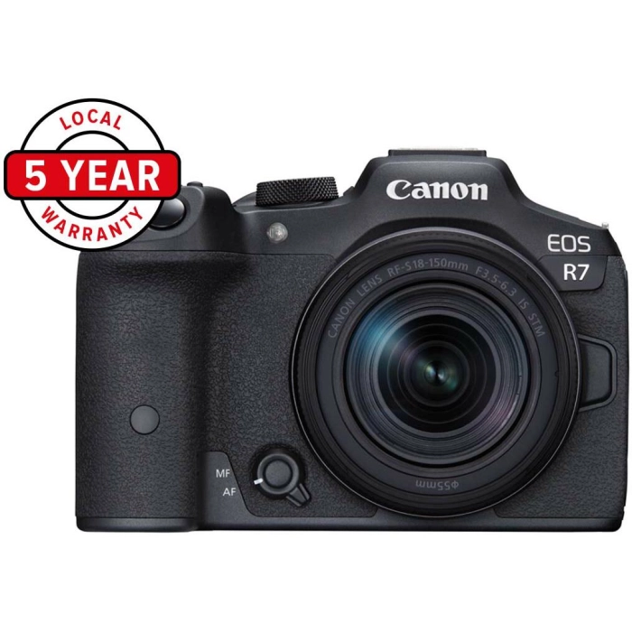 Canon EOS R7 Mirrorless Camera with RFS 18-150STM Lens