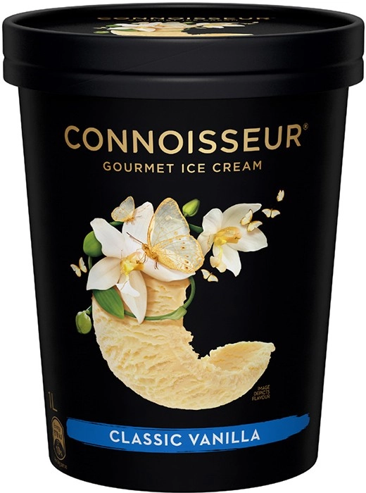 Connoisseur Gourmet Ice Cream 1 Litre or Multipack 4-6 Pack Selected Varieties