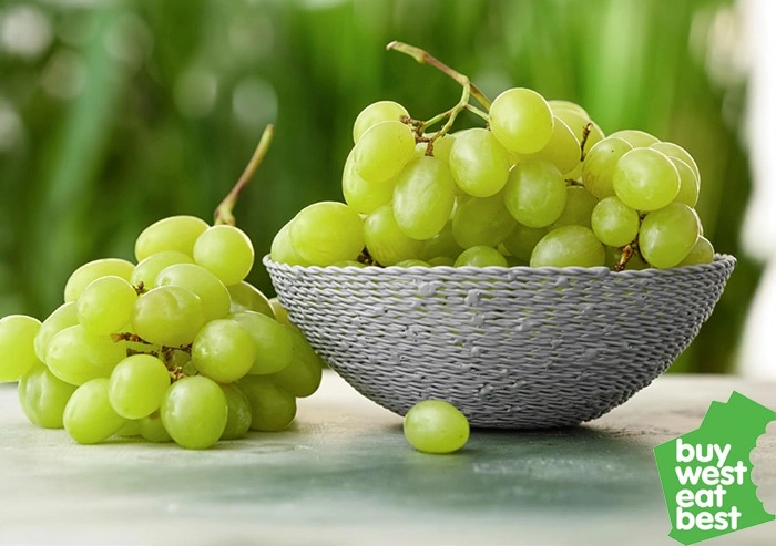 West Australian White Seedless Grapes