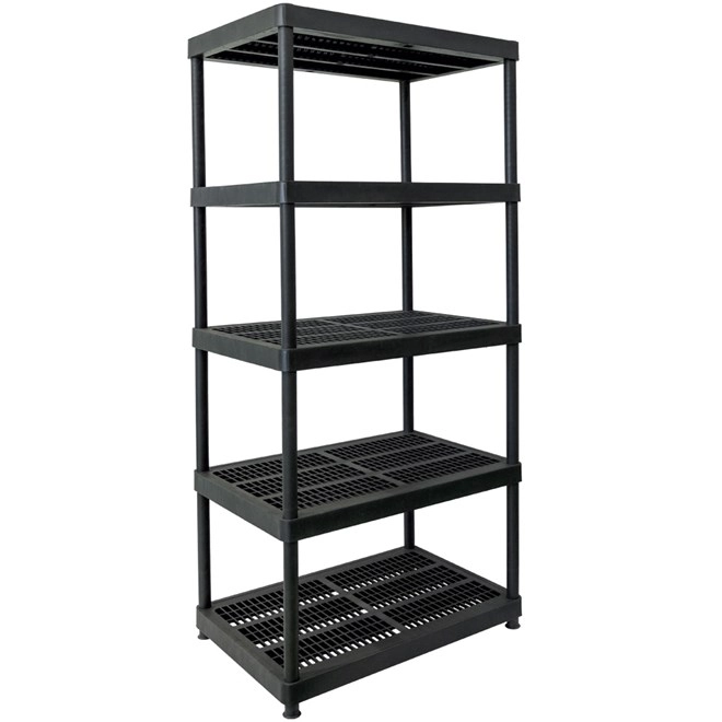 Heavy Duty Plastic Shelving 5 Tier