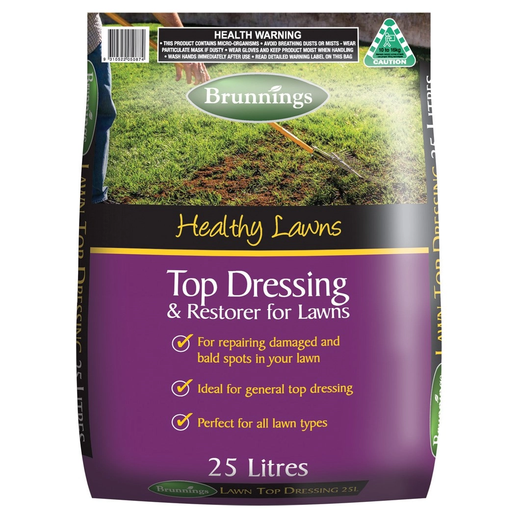 Brunnings Top Dressing And Restorer For Lawns 25L