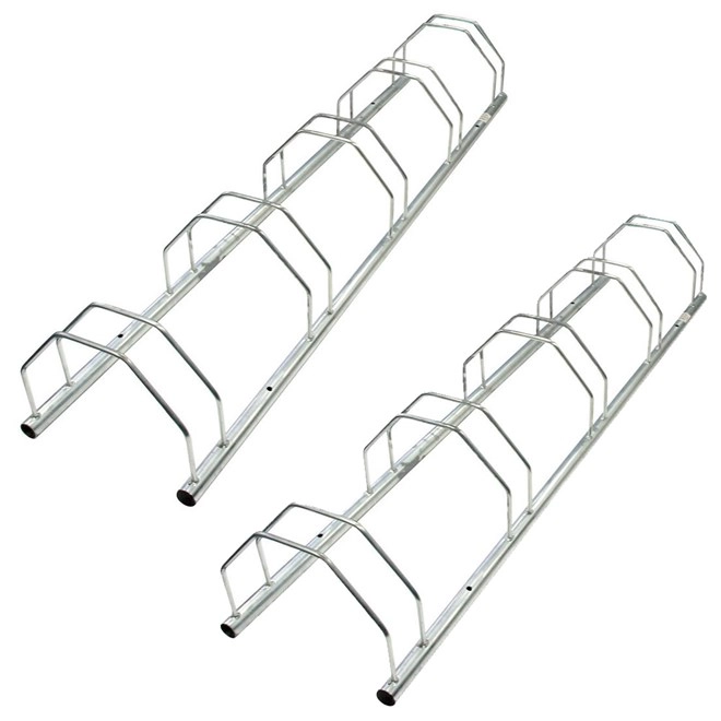 Stratco Wide Five Space Bike Rack 2 Pack