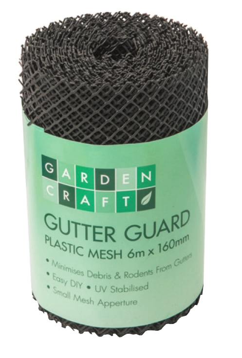 Gardencraft Plastic Gutter Guard 18m x 160mm