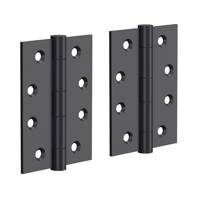 Glass Outlet Fencing Butt Hinge Pair in Gun Metal Grey