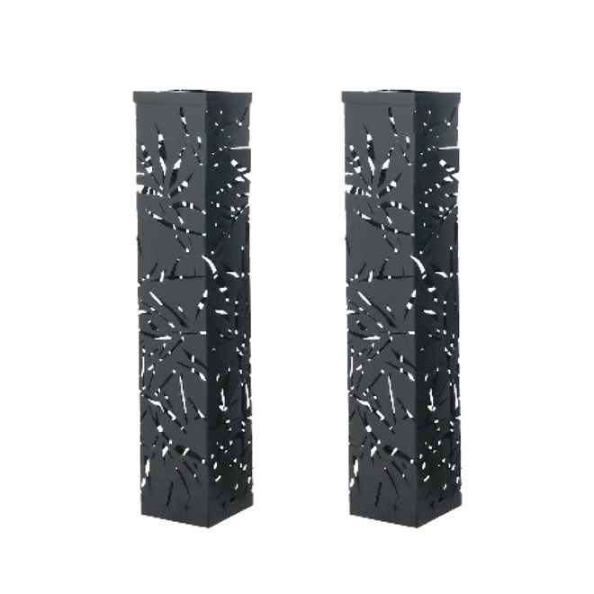 Sekit Black Jungle Steel Solar Towers 2 Pack