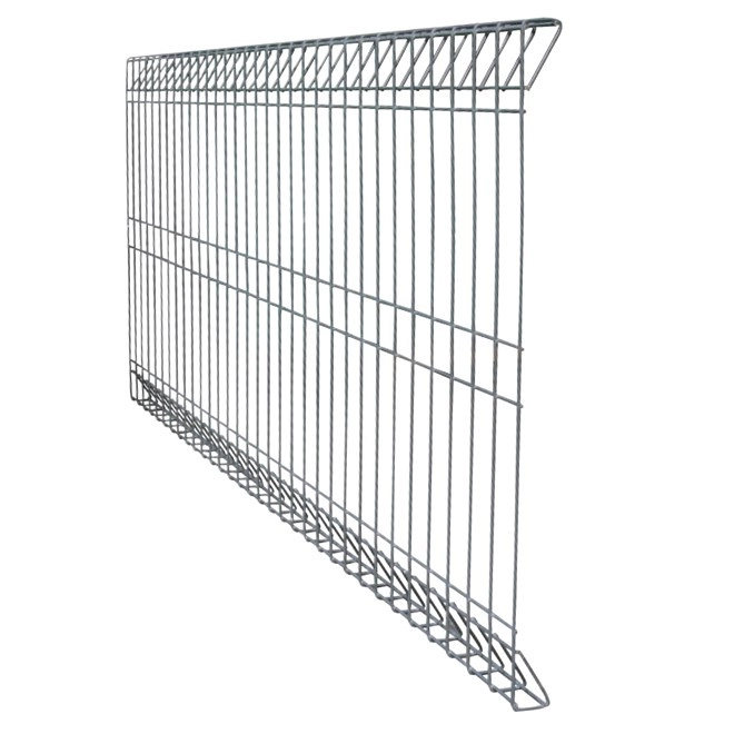 Weld Mesh Aero Mesh Galvanised Fence Panel 2400x1220