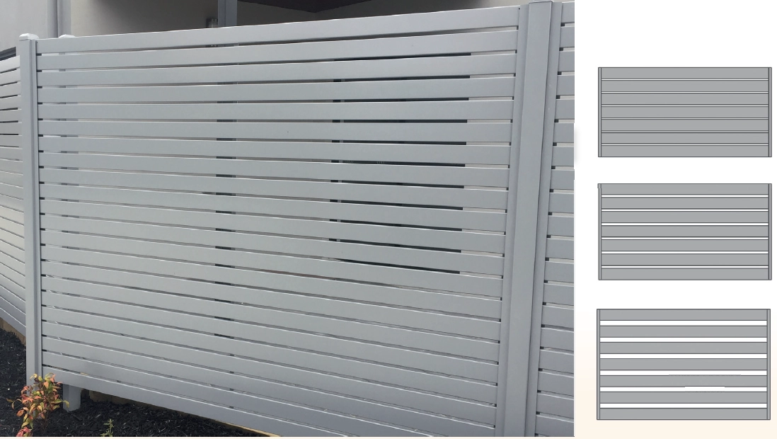 Aluminium Slat Fencing and Gates