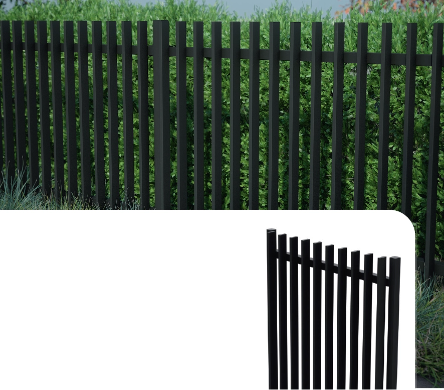 Blade Fencing - 1200 x 975mm Wide Gate