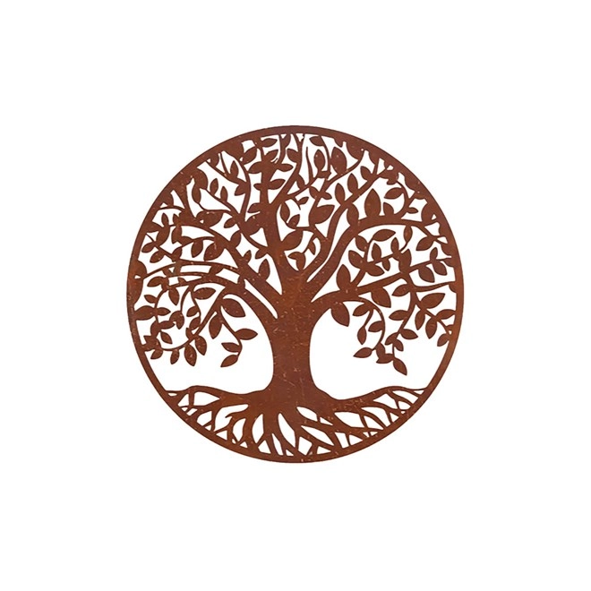 Sekit Tree Of Life Metal Rust Screen 990mm