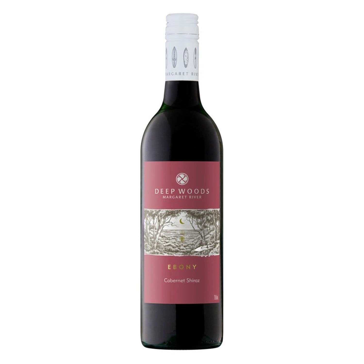 Deep Woods Ebony Cabernet Shiraz 750ml Bottle