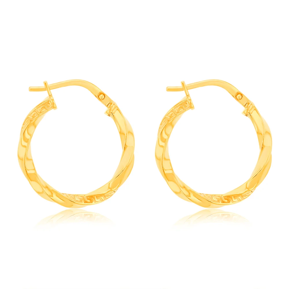 9ct Yellow Gold Silverfilled Earrings – Shiels Jewellers