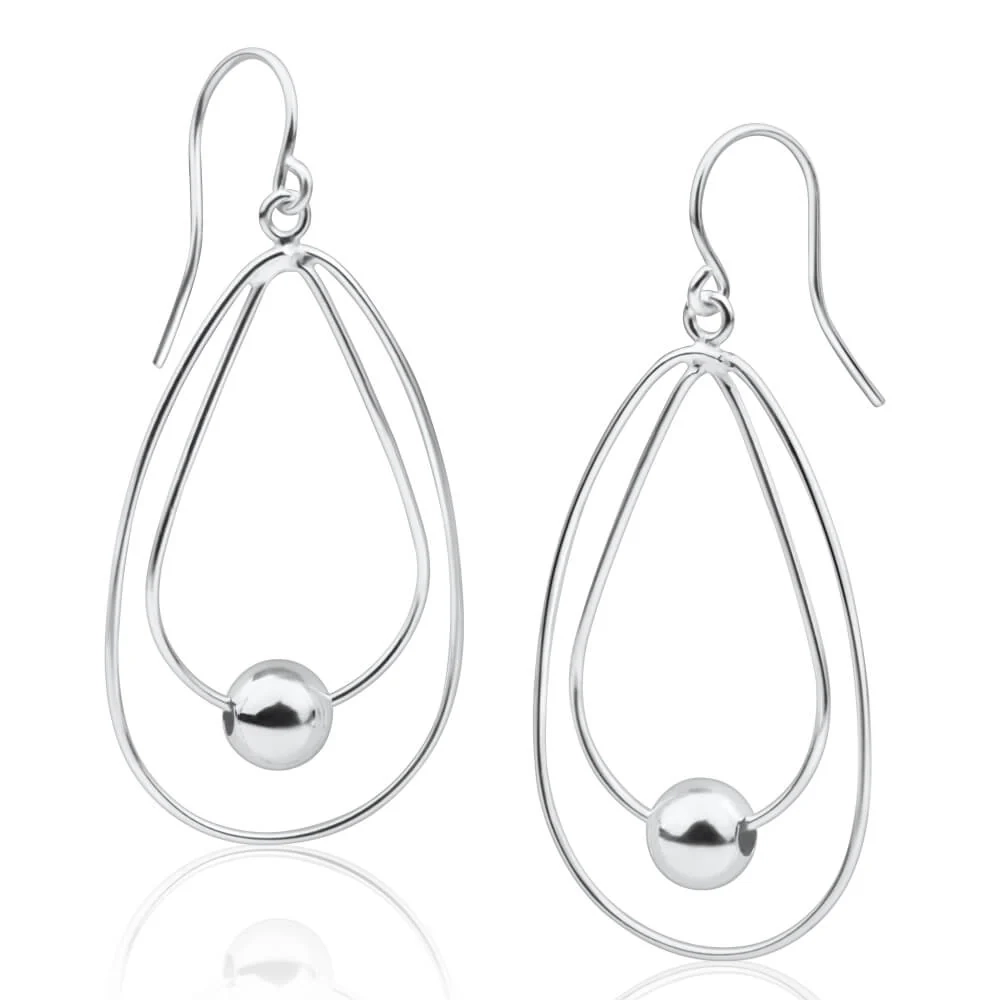 Sterling Silver Drop Earrings – Shiels Jewellers