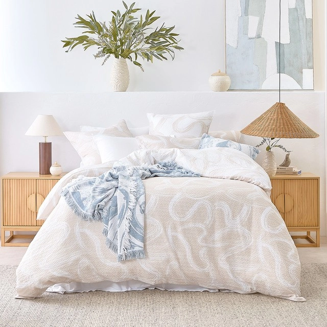 Aella Quilt Cover Set by Essentials