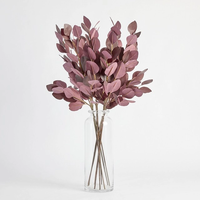 Artificial Redbud Leaf Branch by M.U.S.E.