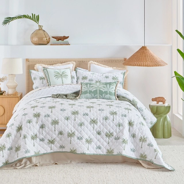 Bellus Palm Coverlet Pack by Habitat