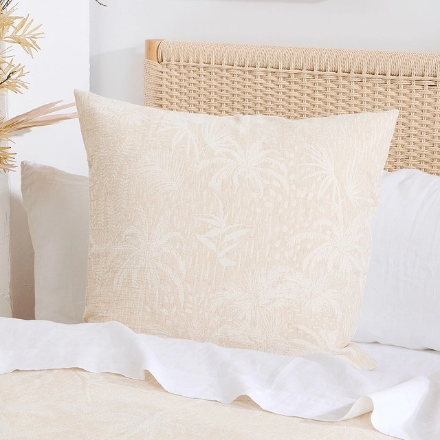 Dune Palm European Pillowcase by M.U.S.E.