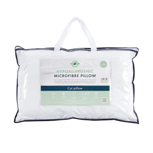 Hypoallergenic Microfibre Cot Pillow by Greenfirst®