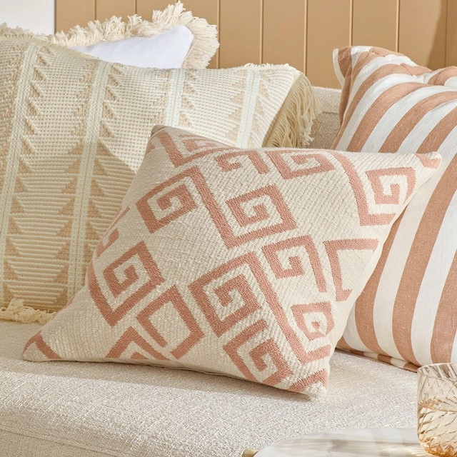 Mira Jacquard Cushion by Habitat