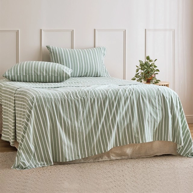 Printed Cotton Flannelette Sheet Set by Habitat