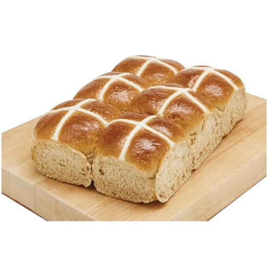 Hot Cross Bun Varieties Pk 6-9# – Excludes Brioche Hot Cross Bun Varieties