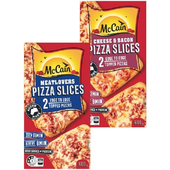 McCain Pizza Slices 540-600g