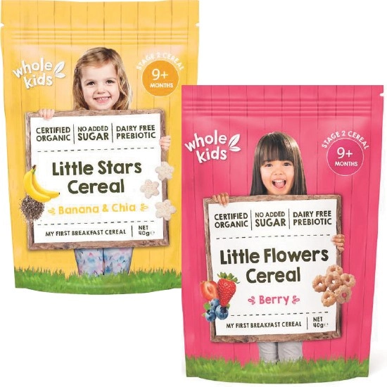 Whole Kids Organic Cereals 40g