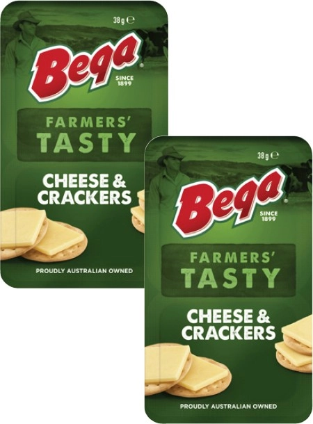 Bega Cheese & Crackers 38g