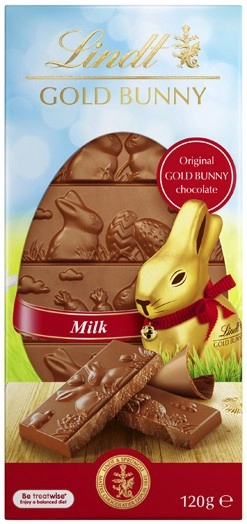 Lindt Gold Bunny Block 120g