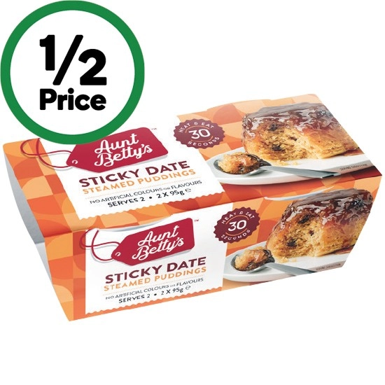 Aunt Betty’s Pudding 2 x 95g