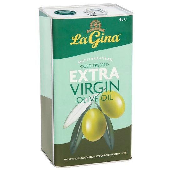 La Gina Olive Oil or Extra Virgin Olive Oil 4 Litre