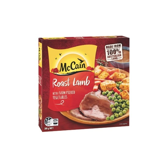 McCain Plated Dinner 320g – From the Freezer