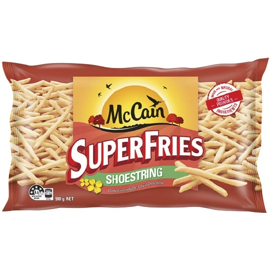 McCain Superfries 900g – From the Freezer