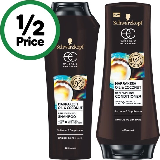 Schwarzkopf Extra Care Shampoo or Conditioner 400ml